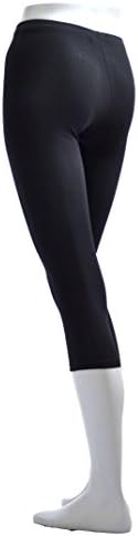 Clarany Women's Capri Legging (Medium) Black