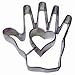R & M Heart in Hand Cookie Cutter