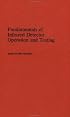 Fundamentals of Infrared Detector Operation and Testing