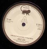 I BELIEVE IN FATHER CHRISTMAS 7 INCH (7" VINYL 45) UK MANTICORE 1975