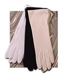 CottonLovers Matte Finish 4-Button Slip-on Bridal Wedding Formal Prom Gloves