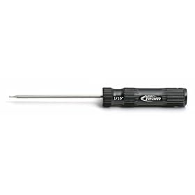 Factory Team 1 16 Hex Driver, Black Handle from Associated Accessories