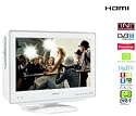 TOSHIBA 19DV616DG DVD/LCD TV Combo - white 19 inch (48 cm) 16/9, Standard resolution Freeview, HDMI, for DVD player function TV-DVD combo Television