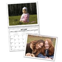 Customized Photo Calendar - A Different Photo For Every Month of the Year