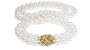 8x8.5mm Collection Quality Double Strand Japanese Akoya cultured pearl necklace 18" and 19"