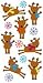 Essentials Large Dimensional Stickers-Reindeers &amp; Snowflakes