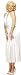 Marilyn Monroe White Pleated Costume Dress