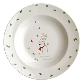 Jill Butler Chef 9-Inch Rimmed Bowl, 9.75 Oz. by Jill Butler