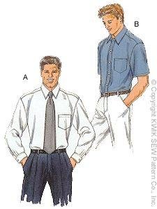 Click here for Kwik Sew Men's Dress Shirts Pattern By The Each prices