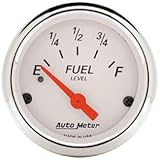 IMAGE OF Autometer 1317 Arctic White Series Fuel Level Gauges
