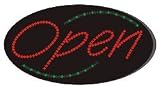 The Better Quality Illuminated Chasing LED Window OPEN Sign