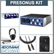 PreSonus AudioBox USB 2x2 Recording System, - Bundle C - with Two - Mackie 5
