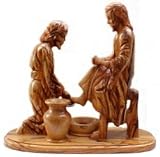 Jesus Washes Peter's Feet, Oval Base