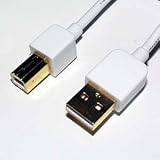 MCO USB2.0ｽﾘﾑｹｰﾌﾞﾙ(1M) USB-201M/Wの画像
