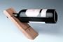 Gravity Defying Wine Bottle Stand - Wood, Single Bottle Holder