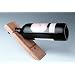 Gravity Defying Wine Bottle Stand - Wood, Single Bottle Holder