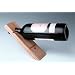 Gravity Defying Wine Bottle Stand - Wood, Single Bottle Holder