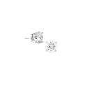 Sterling Silver Cubic Zirconia Round Stud Earring By Crislu