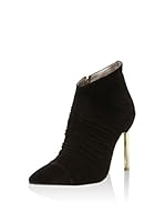 Lua Lua Botines Pliegues (Negro mate)