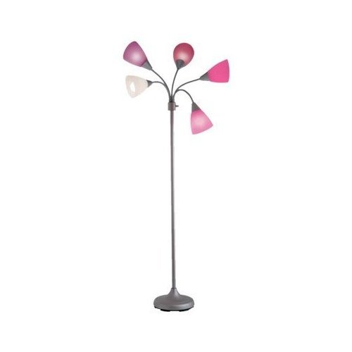 Room Essentials™ Pink Floor Lamp 5 head On Sale
