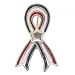 Enamel Lapel Pin in Sterling Silver Patriotic American Pride Stars & Stripes