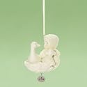 Department 56 Snowbaby Six Geese A Laying, Christmas Ornament