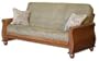 Bordeaux Full Size Oak Futon