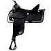 Abetta Cordura Square Skirt Saddle 17 In Wid Black Abetta Cordura Square Skirt Saddle 17 In Wid Black
