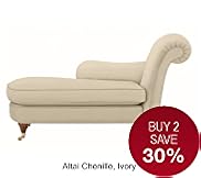Classic Chaise Petite (Left-Hand Arm)
