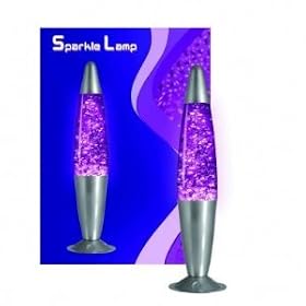 Sparkle Glitter Astro Retro Lava Lamp Bubble Light