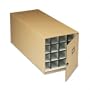 Safco 37-3/4"D Corrugated Roll File, 16 Tube Tropic Sand
