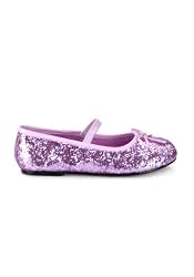Mary Jane Glitter Flat Children'S Size Shoe
