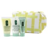 Travel Set: Cream Cleanser 30ml + DDML 30ml + Continuous Moisturizer 15ml + Bag