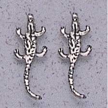 Small Alligator Earrings