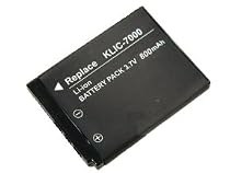Li-ion 3.70V 600mAh KLIC-7002 High Quality Replacement for KODAK EasyShare V530, V530 Zoom, V603, V603 Zoom Digital Camera Battery