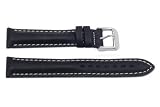 Waterproof Leather Heavy Padded Tag Heuer Style 20mm Watch Band by Hadley Roma