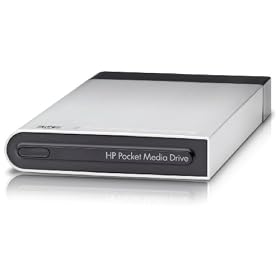 Western Digital - HP Pocket Media Drive - Disque dur portable - 500 GB - USB 2.0 - Argent