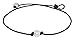 Little Ways Gifts Freshwater Cultured 9.5-10.5mm Single Pearl Choker Necklace on Black Leather Cord, 16