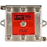 4 Pack of 1GHz 130dB Vertical Splitter - 6-way