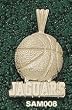 Southern Univ Jaguars B'Ball Charm/Pendant