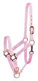 Gatsby Leather Company Nylon Horse Halter Pink
