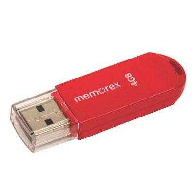 4GB Miniflash Traveldrive Red