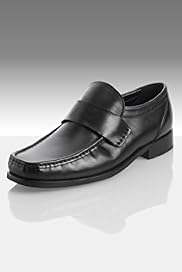 Leather Saddle Detail Loafers