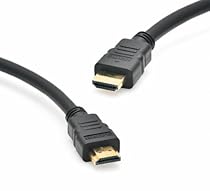 BlueRigger High Speed HDMI Cable with Ethernet 6.6 Feet (2m) - Supports 3D and Audio Return [Latest Version]