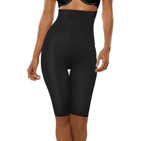 Hanes Plus Size High-Waisted Thigh Shapers - Extended Sizes