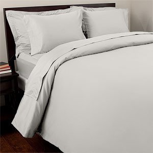 350TC Cotton Sheet Set, Full, Ivory by