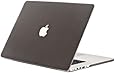 Kuzy - GRAY Rubberized Hard Case Cover for Apple MacBook Pro 15.4" with Retina Display Model: A1398 (NEWEST VERSION) 15-Inch - GRAY/SMOKE