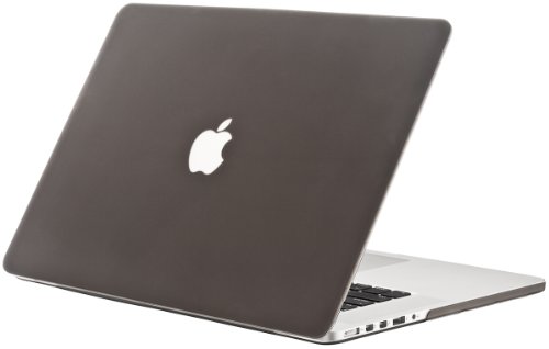 Kuzy - gray rubberized hard case cover for apple macboo…