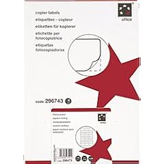 5 Star Inkjet-, Laser-, Kopierer-Etiketten 210x148 mm wei� selbstklebend Inh.200