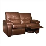 Coja Midland Reclining Leather Loveseat